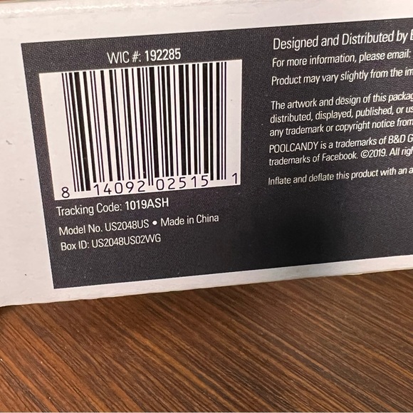 PoolCandy Stars and Stripes American Flag Pool Tube Swim Ring 48 Inch - Picture 3 of 4